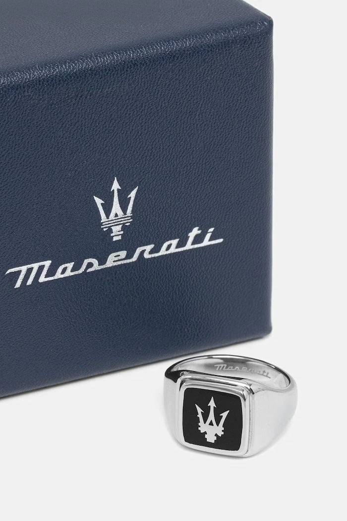 MASERATI erkek metal mühür yüzük ICONIC