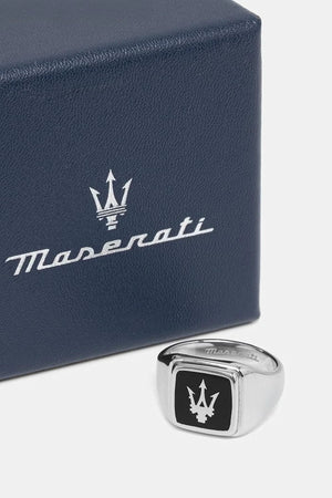 MASERATI erkek metal mühür yüzük ICONIC