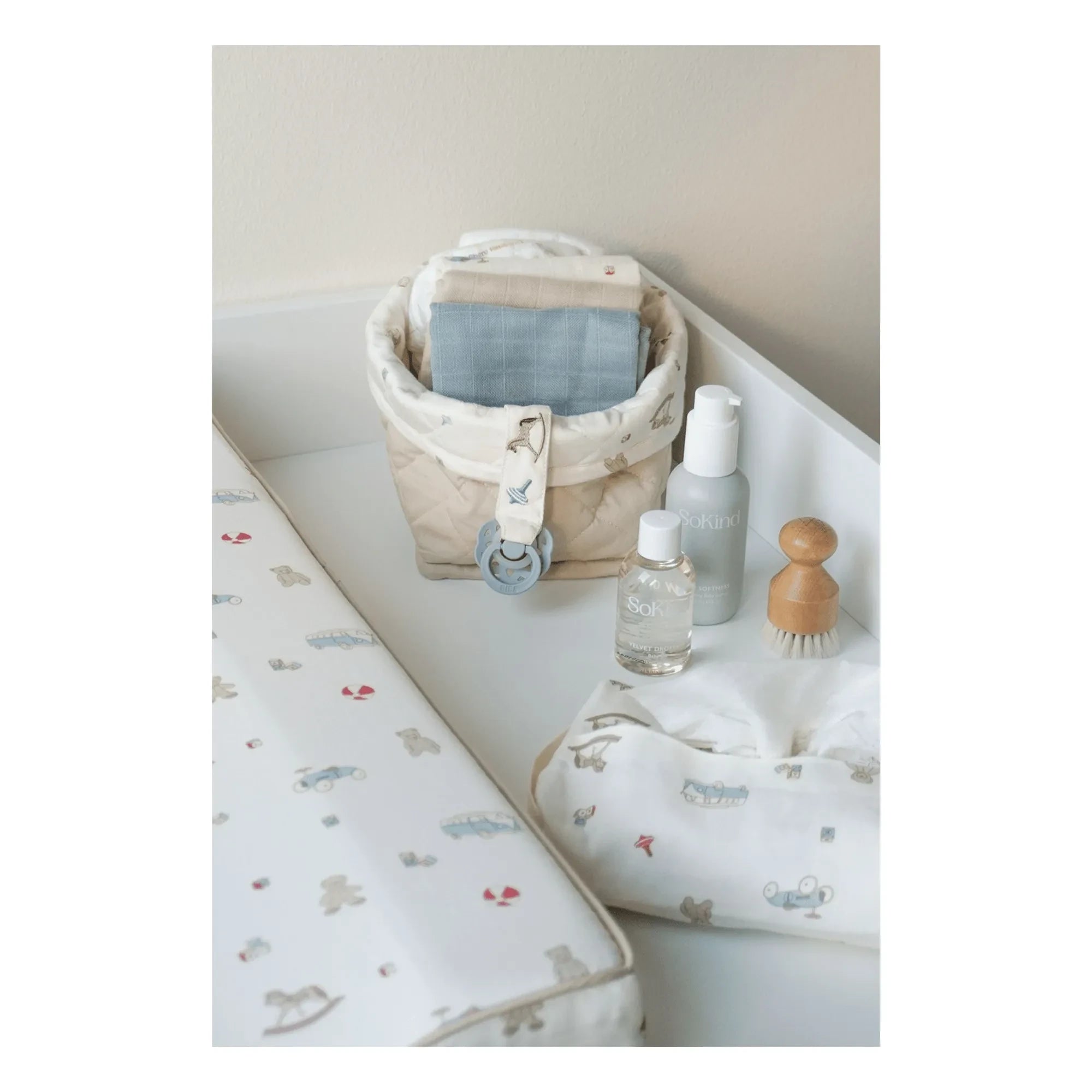 Cam Cam - Vintage Spielzeug-Aufbewahrungskörbe - 2er Set | Beige