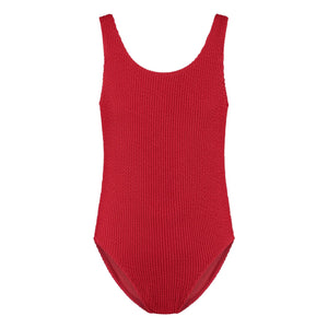 Beachlife - Uni Rib Badeanzug | Rot