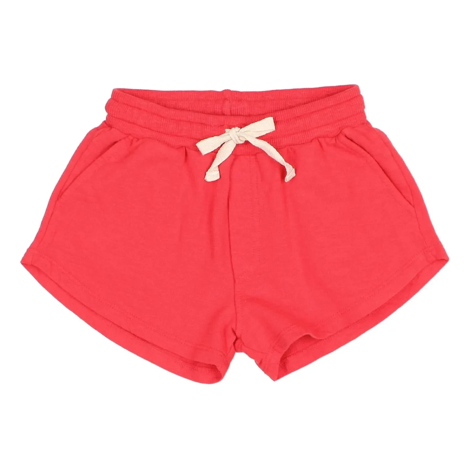 Búho - Shorts aus Bio-Baumwollfleece | Rot