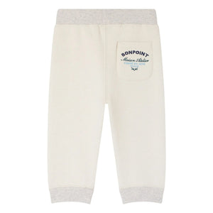 Bonpoint - Bambo Jogger aus Bio-Baumwolle | Ecru