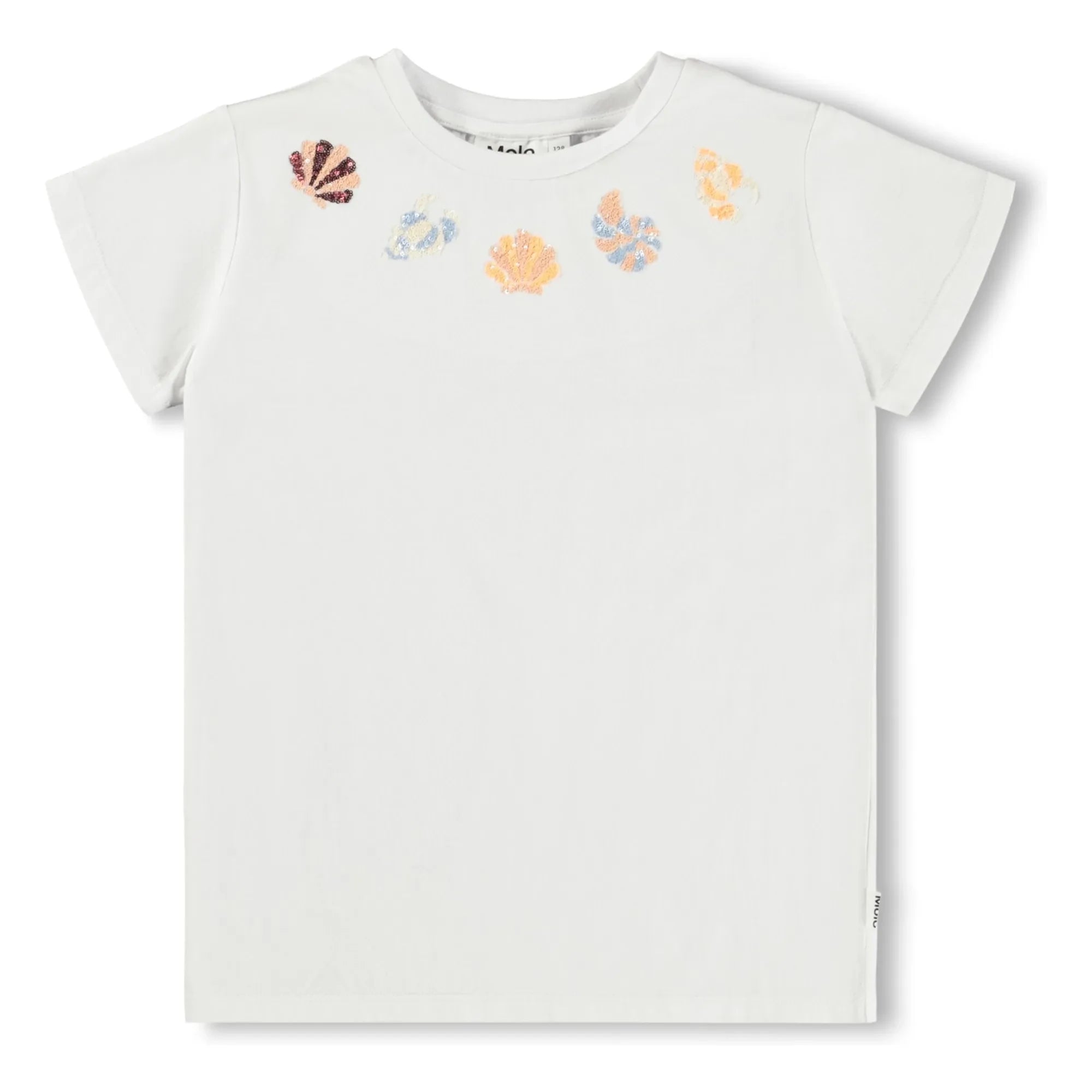 Molo - Ranva Shell Bio-Baumwoll-T-Shirt | Weiß
