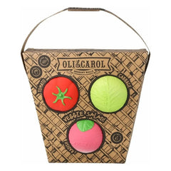 Oli & Carol - Gemüsesalat Sensorische Bälle - 3er-Set