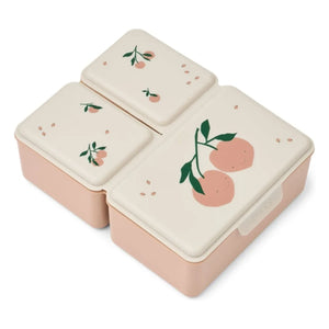 Liewood - Lunchbox Driss | Peach melba/Sea blue