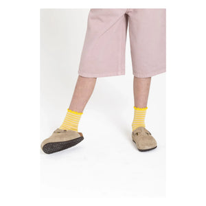Smallable Kid - Gestreifte Lolita Socken | Gelb