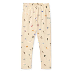 Liewood - Marie Aviator Bio-Baumwoll-Leggings | Creme