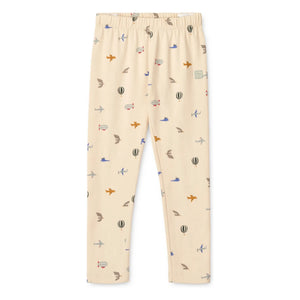 Liewood - Marie Aviator Bio-Baumwoll-Leggings | Creme