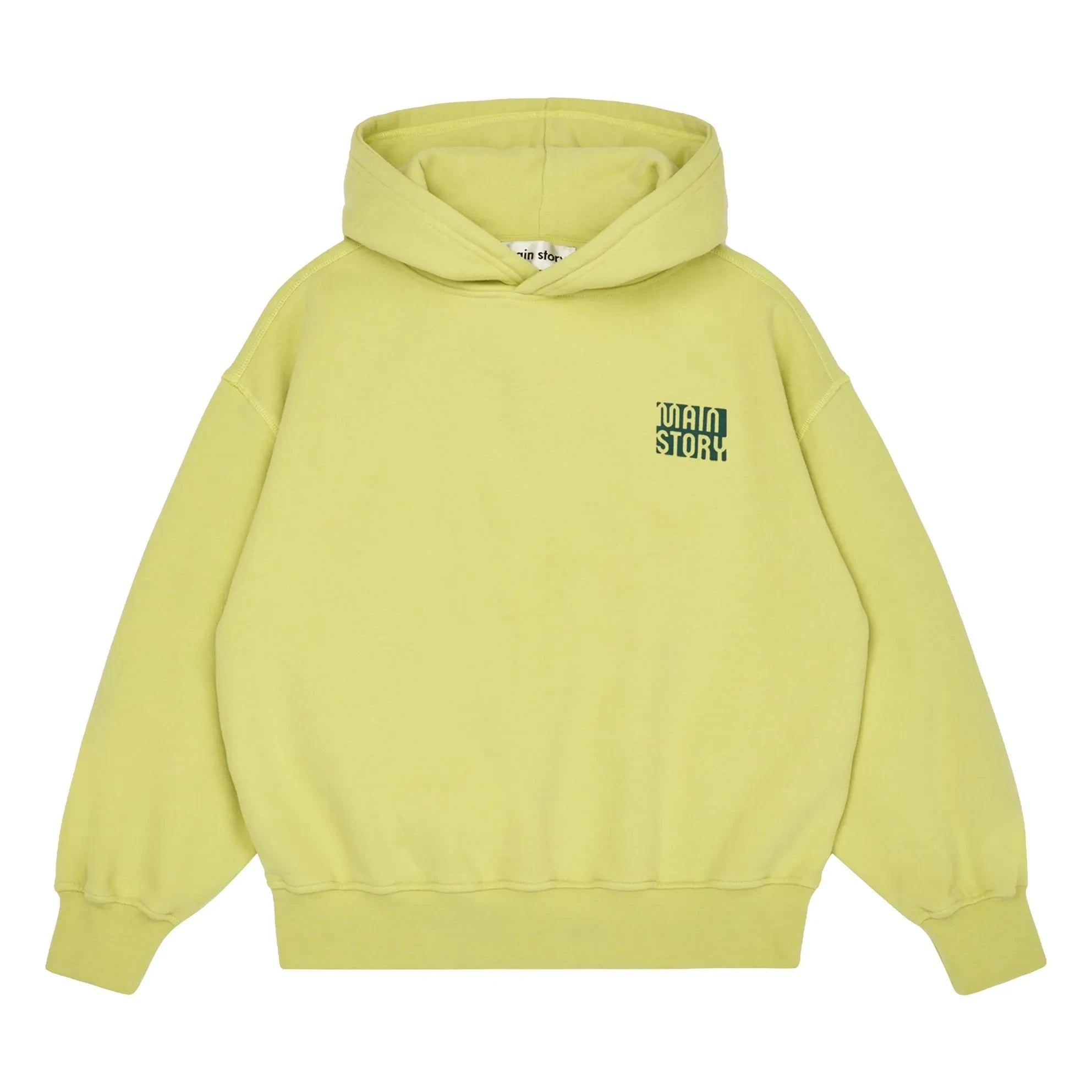 Main Story - Kapuzenpullover aus Bio-Baumwolle | Gelb