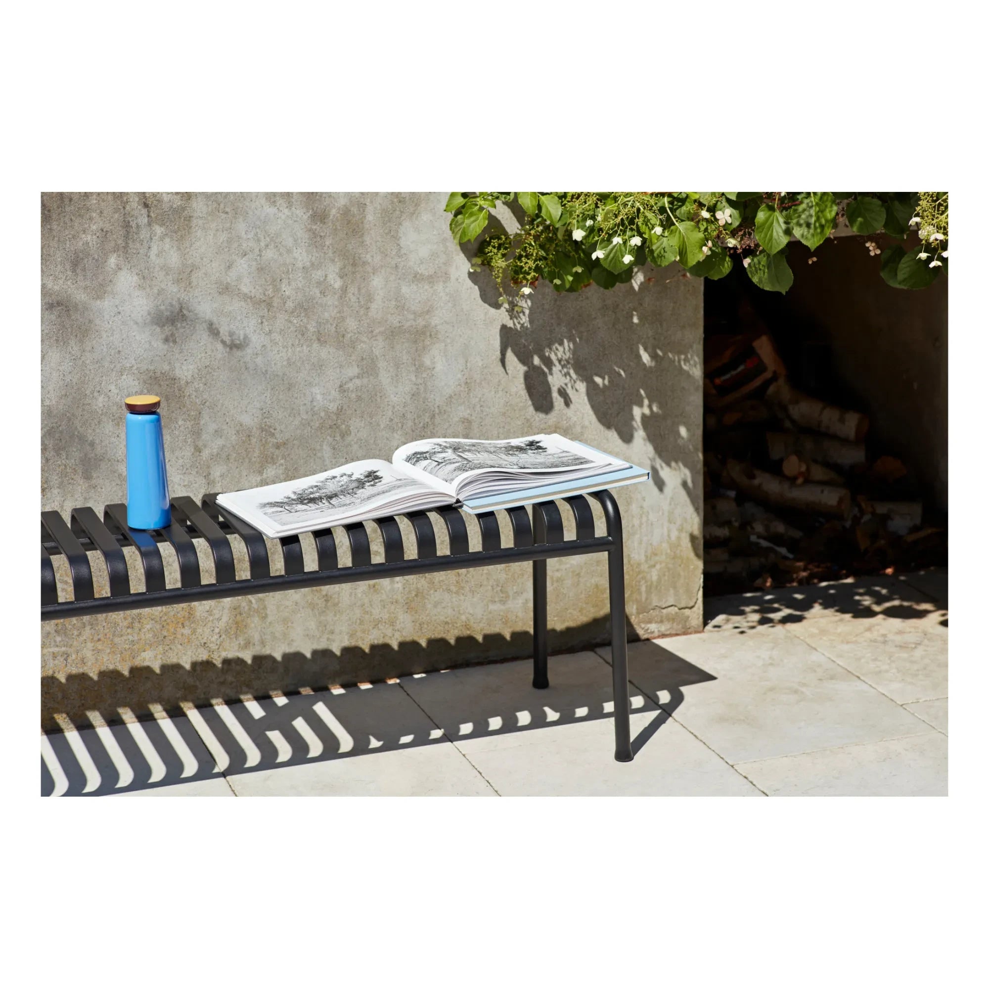 Hay - Palissade Bank Design Ronan und Erwan Bouroullec | Kohlegrau