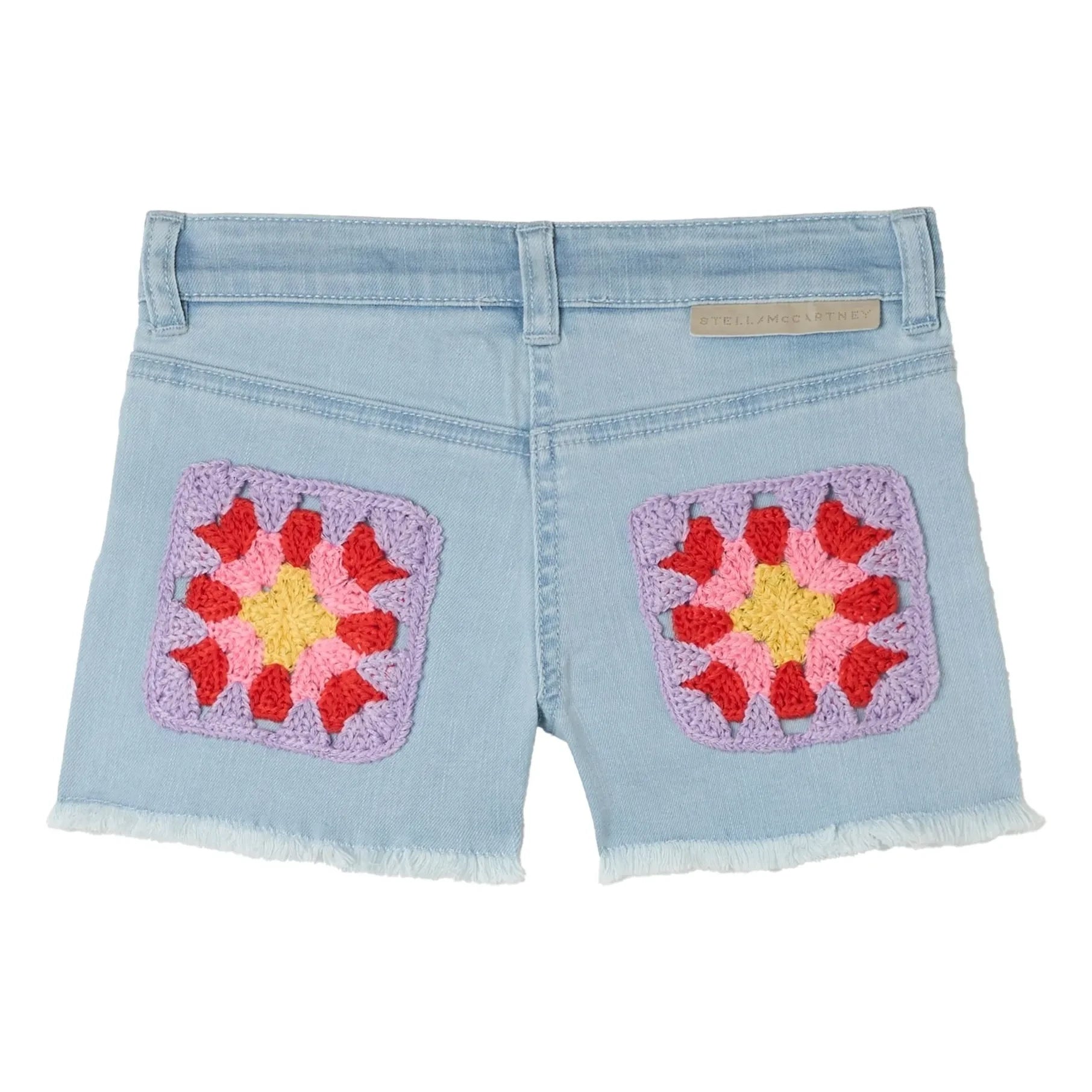 Stella McCartney Kids - Jeans-Shorts aus Bio-Baumwolle | Hellblau