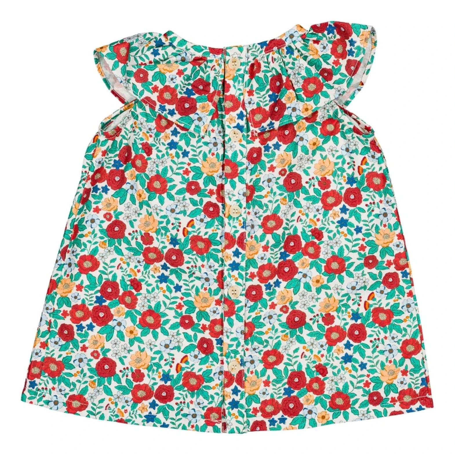 Loir - Bluse Thaïs Fleurie | Weiß