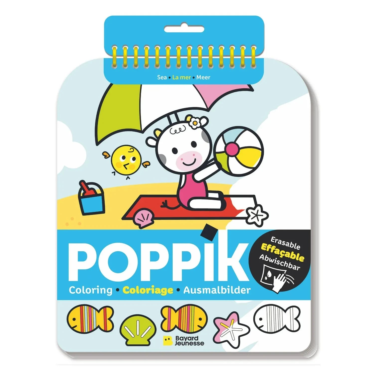Poppik - “Mer” Silinebilir Boyama Kitabı | Çok Renkli