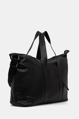AllSaints erkek deri seyahat çantası KEI