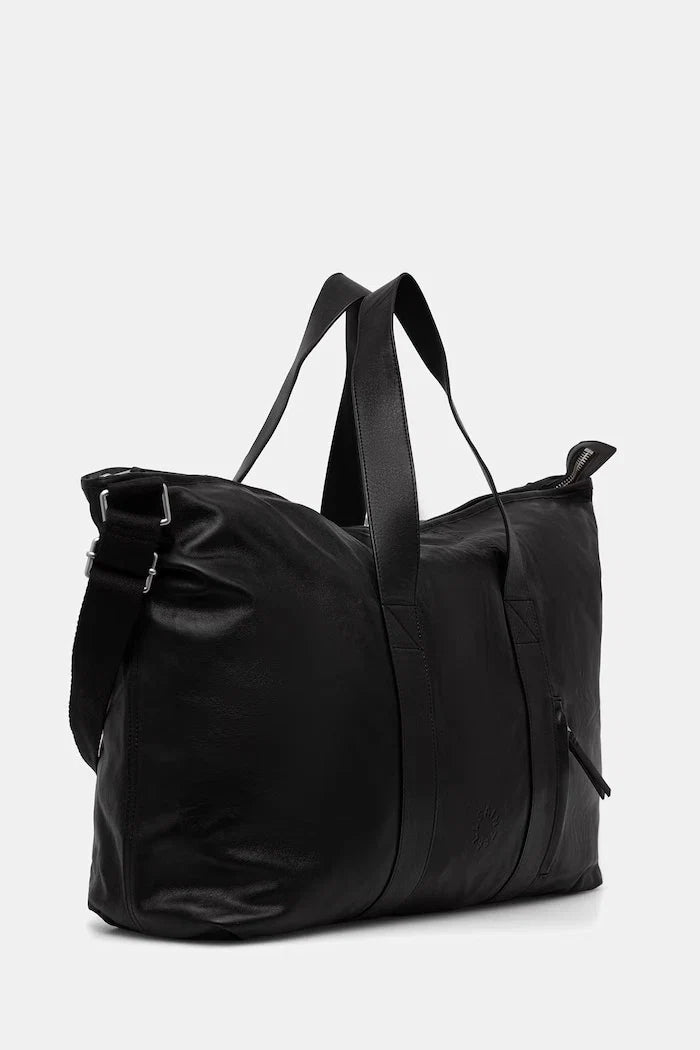 AllSaints erkek deri seyahat çantası KEI