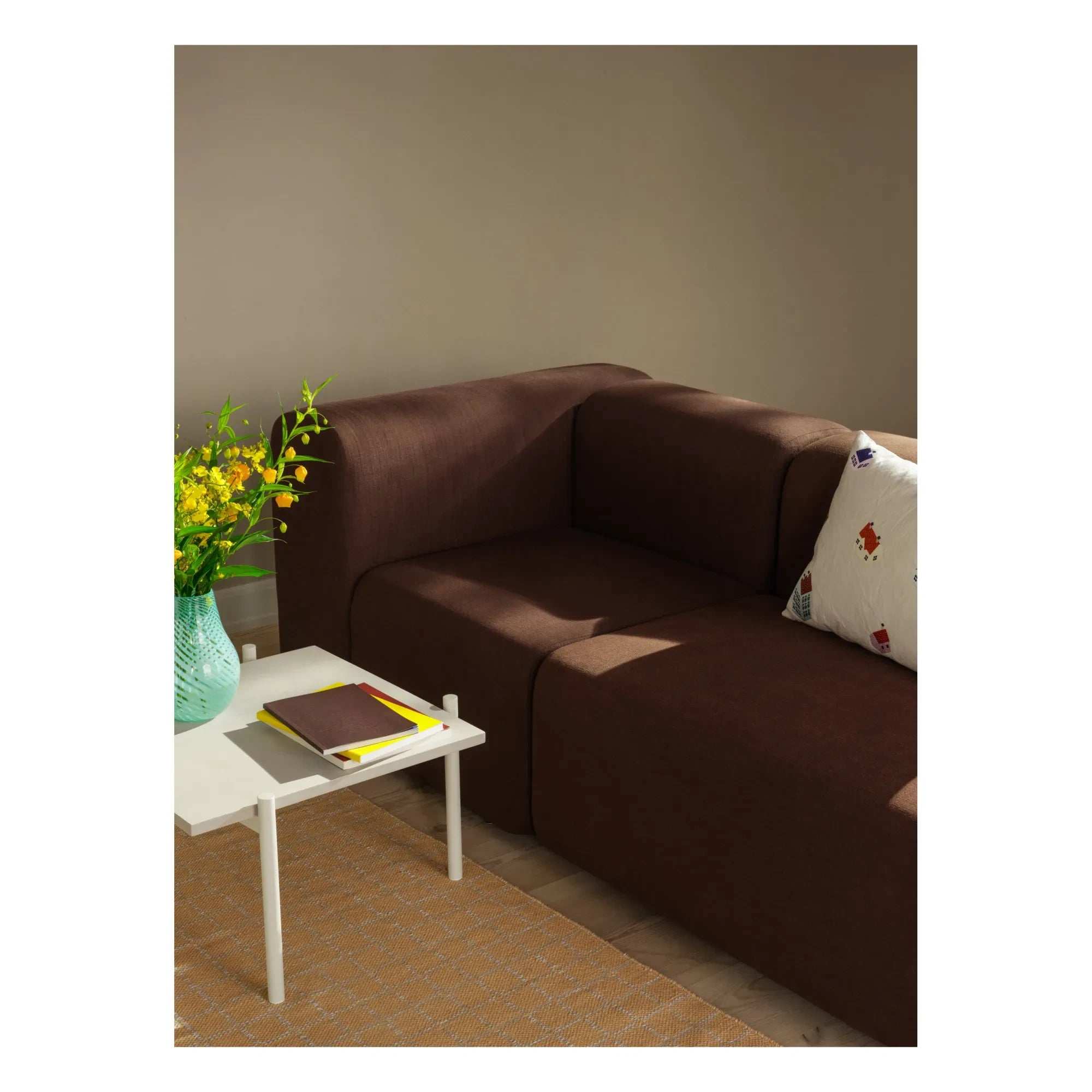 Broste Copenhagen - Lagoon 3-Sitzer Sofa | Chocolate