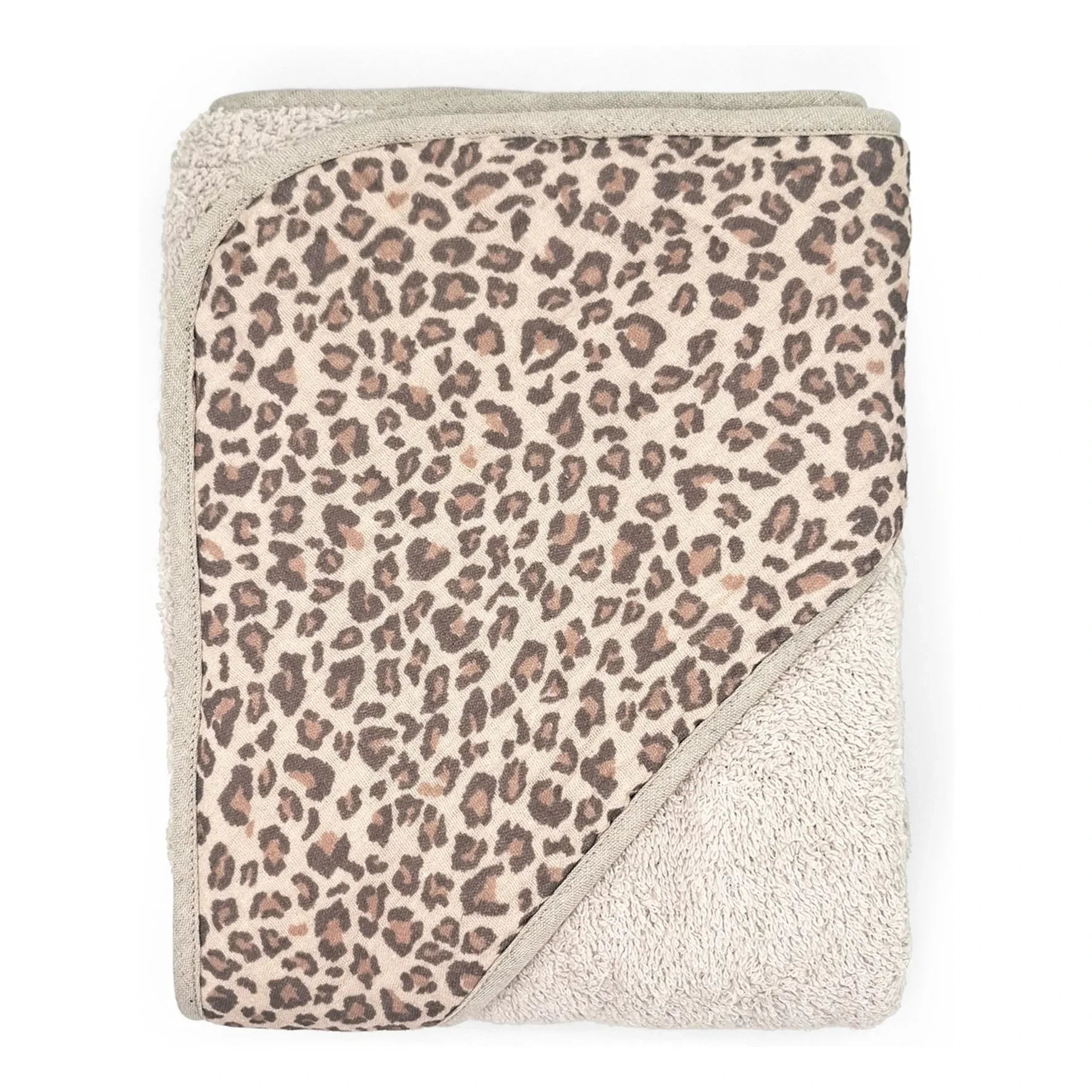 Babyshower - Wilde Badehaube | Leopard