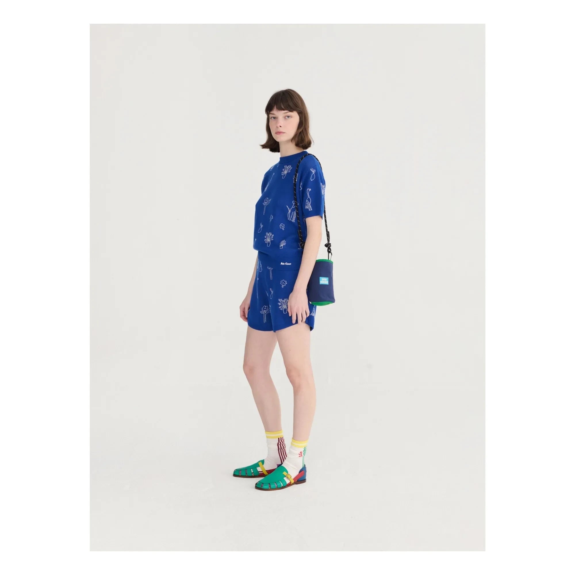 Bobo Choses - Summer Trip Bio-Baumwollpullover | Blau