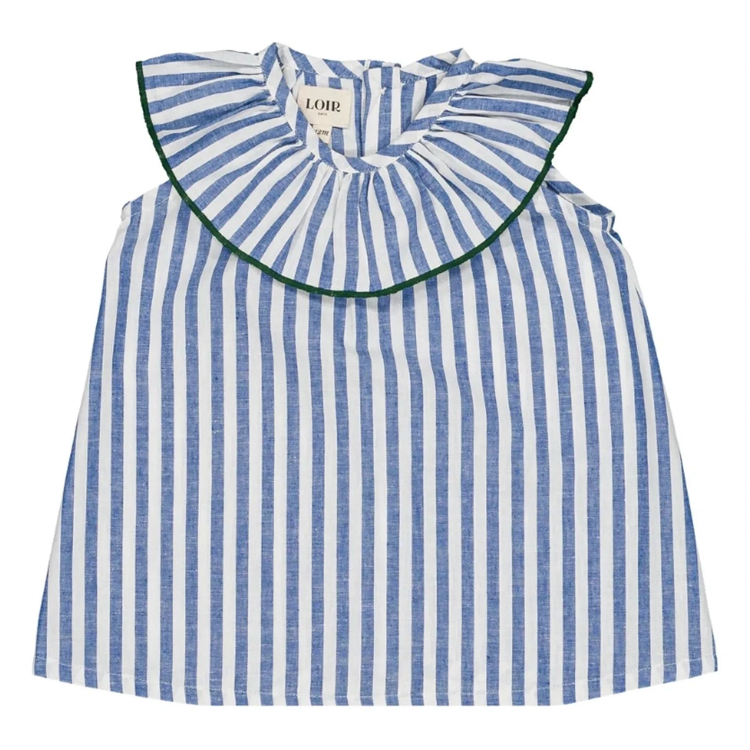 Loir - Thaïs Gestreifte Bluse | Blau