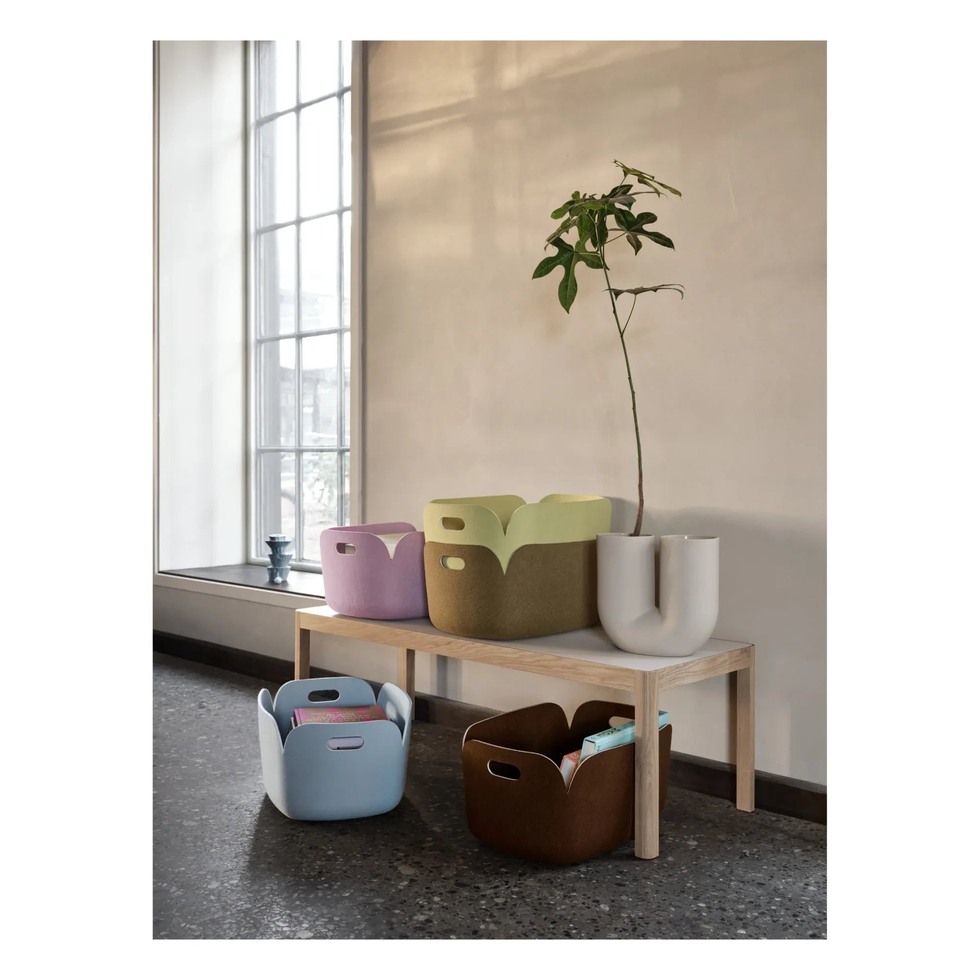 Muuto – Restore Aufbewahrungskorb | Hellblau