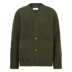 Universal Works - Geknöpfte Wollweste | Khaki