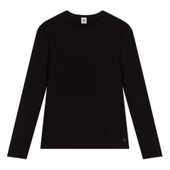 Petit Bateau - L'Iconique organik pamuklu Tişört | Siyah