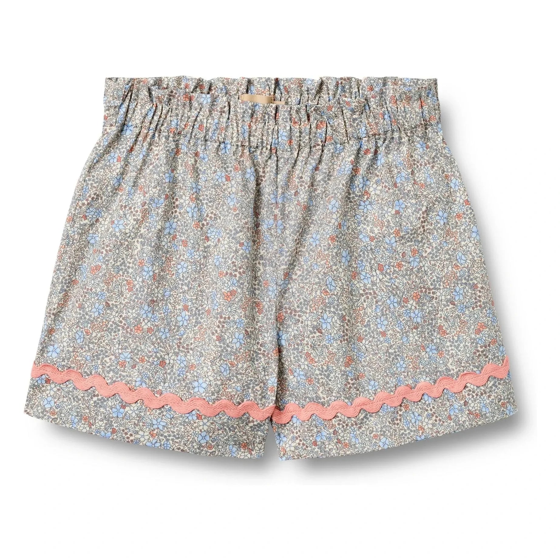 Wheat - Lace Silja Fleuri Bio-Baumwollshorts | Hellblau