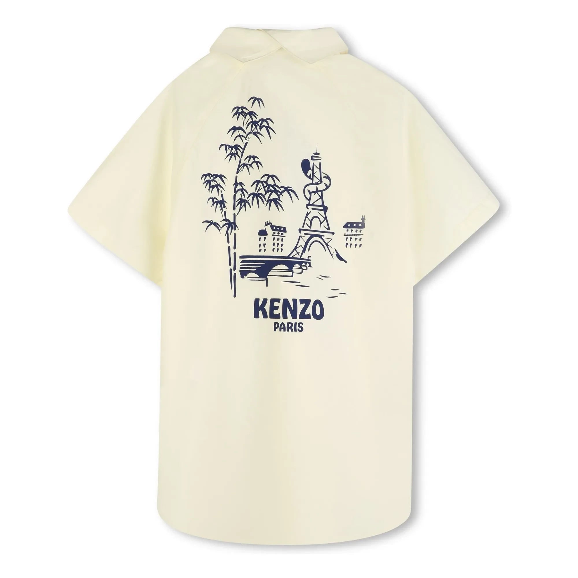 Kenzo - Hemdblusenkleid Kenzo Garden | Hellgelb