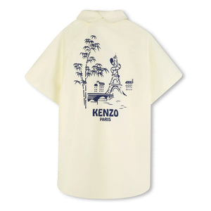Kenzo - Hemdblusenkleid Kenzo Garden | Hellgelb