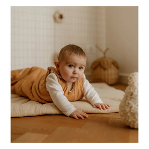 Les Petites Billes - Bären, Ganzjahres-Schlafsack, wendbar | Karamell
