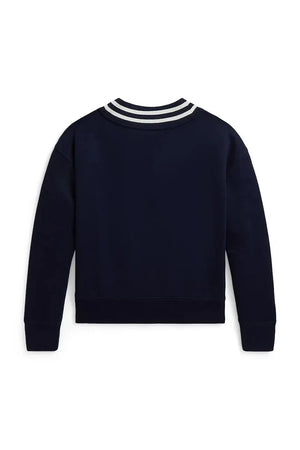 Çocuklar için pamuklu Polo Ralph Lauren sweatshirt