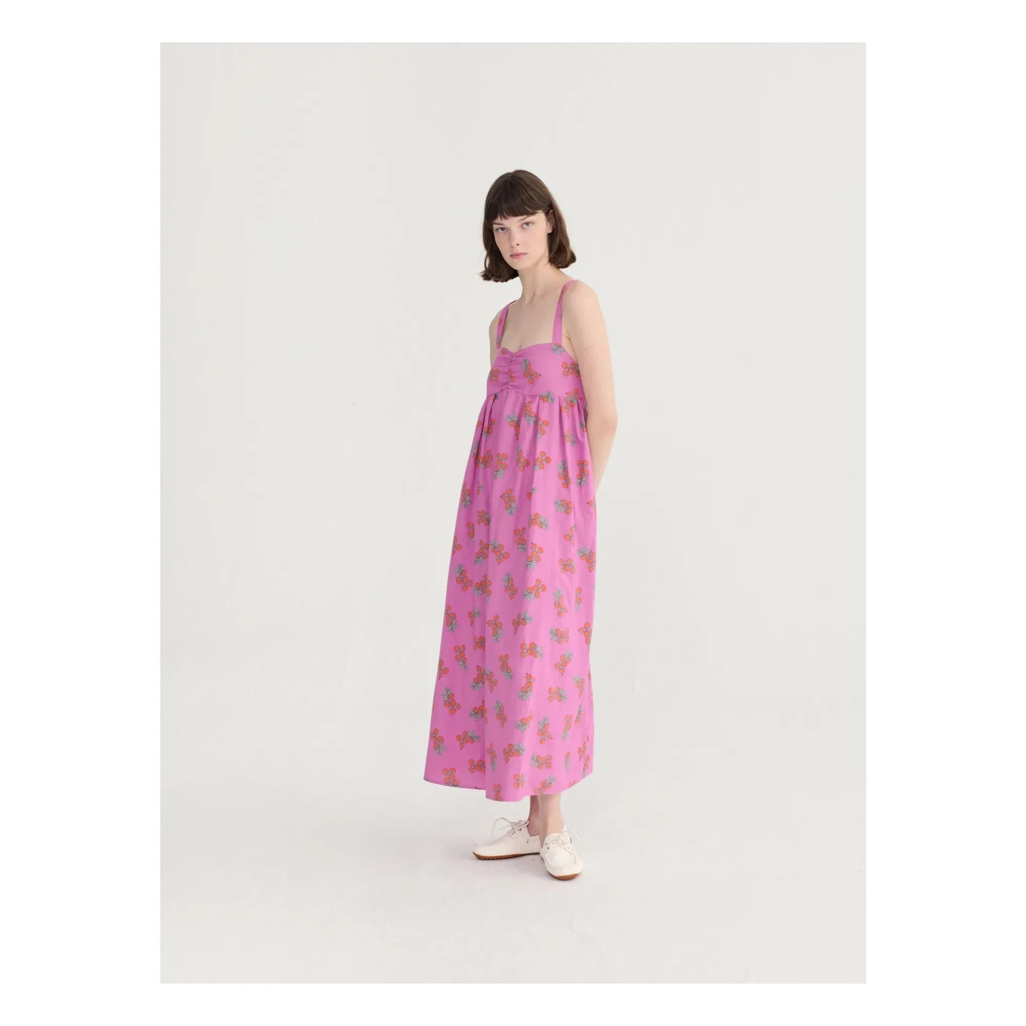 Bobo Choses - Juicy Tomatoes Bio-Baumwollkleid | Lila