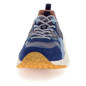 Flower Mountain - Solin Sneaker aus Wildleder und Nylon | Blau