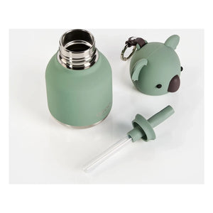 Asobu - Koala Edelstahl-Mini-Trinkflasche | Grau