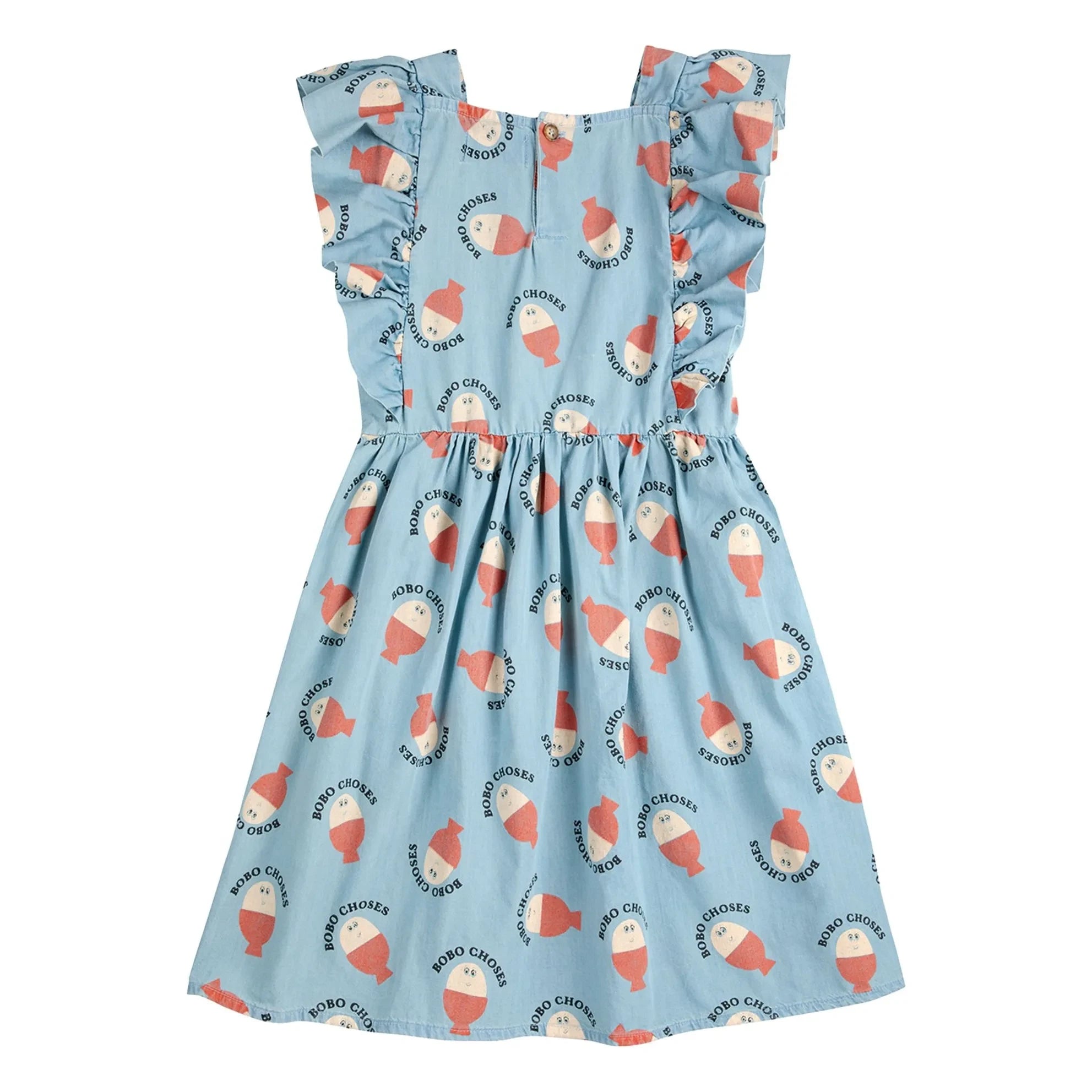 Bobo Choses - Leichtes Bobo Denim Kleid | Hellblau