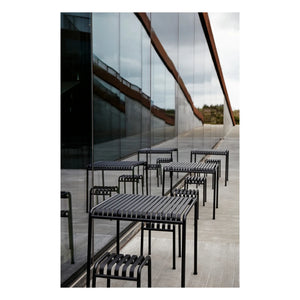 Hay - Ronan & Erwan Bouroullec Design Palissade Tisch - 82,5 x 90 cm | Anthrazit