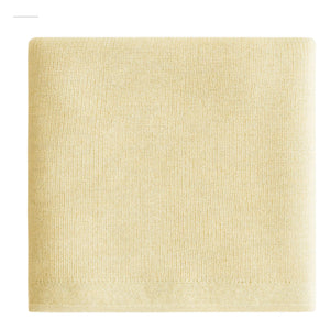 Hvid - Felix Merino Yün Battaniye | Soluk Sarı