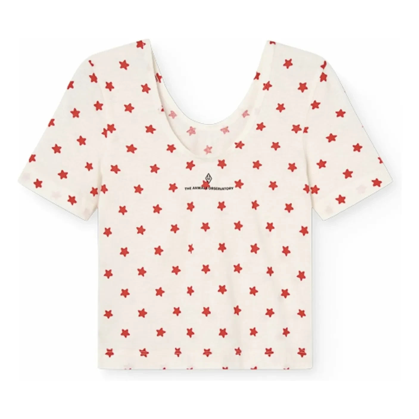 The Animals Observatory - Crayfish Stars Bio-Baumwoll T-Shirt | Weiß
