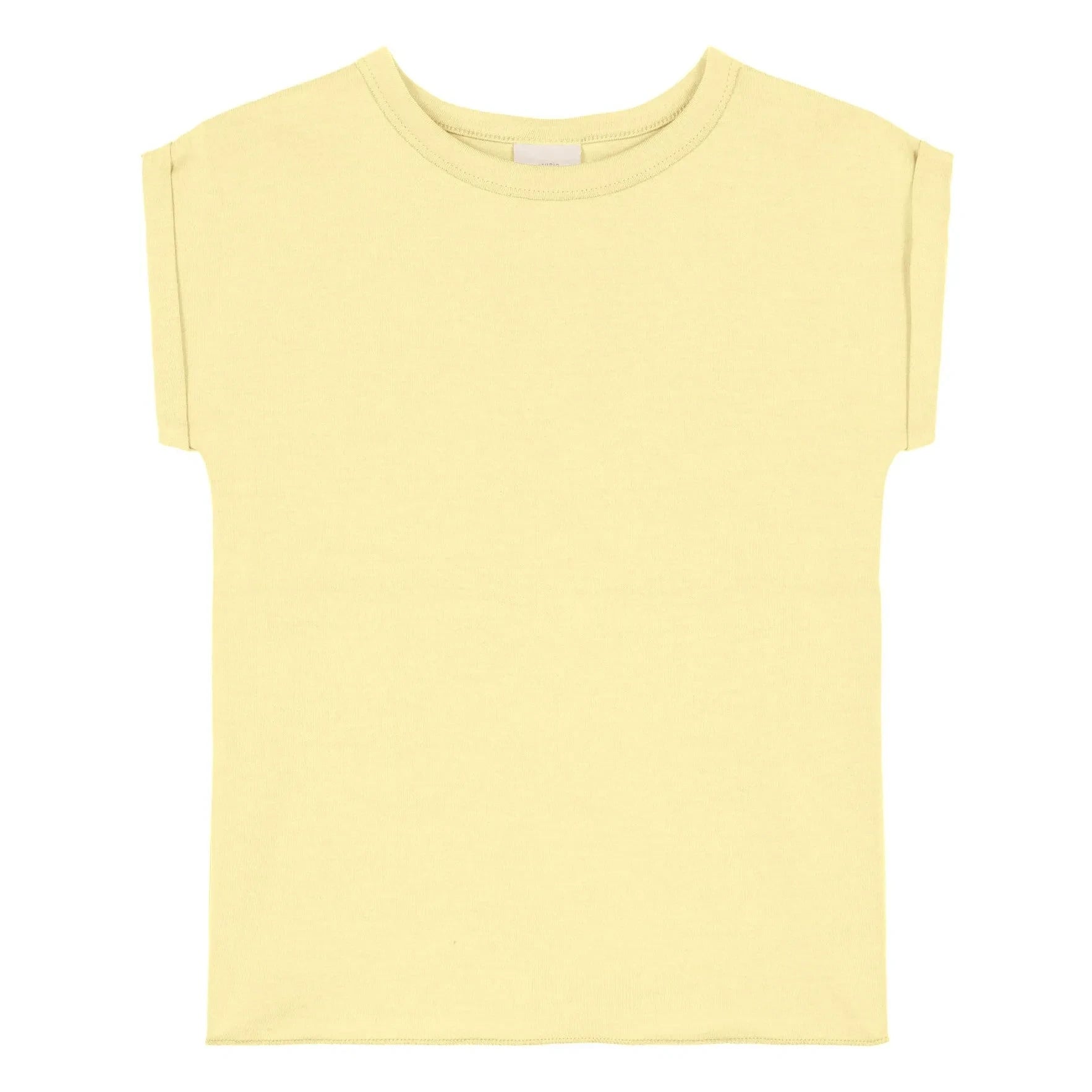 Studio Bohème - Bama Bio-Baumwoll-T-Shirt | Hellgelb