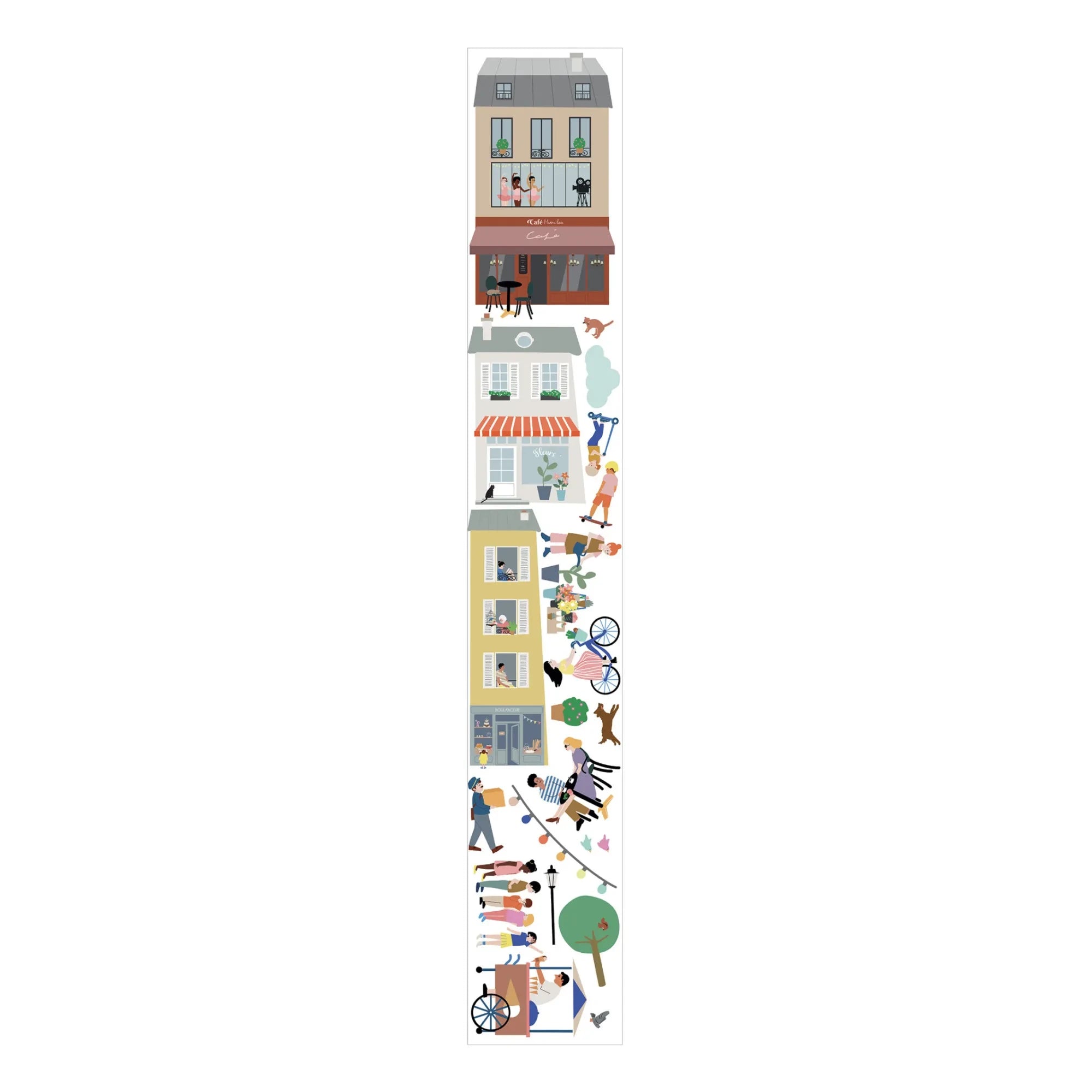 MIMI'lou - Easy My Village Wandsticker