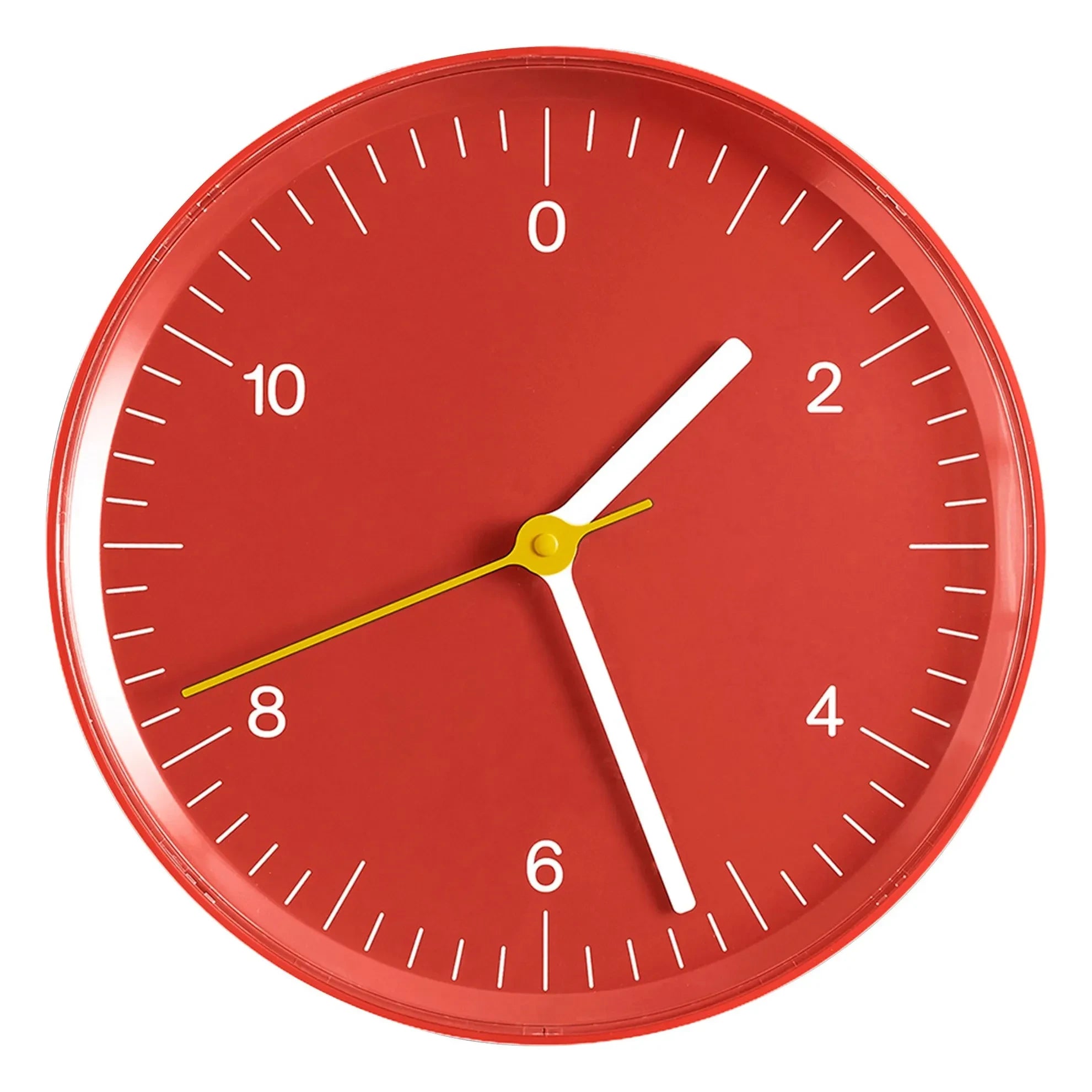 Hay - Wanduhr, Jasper Morrison | Rot