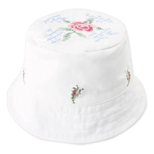 Gingersnaps - Aria Bestickte Mütze | Weiß