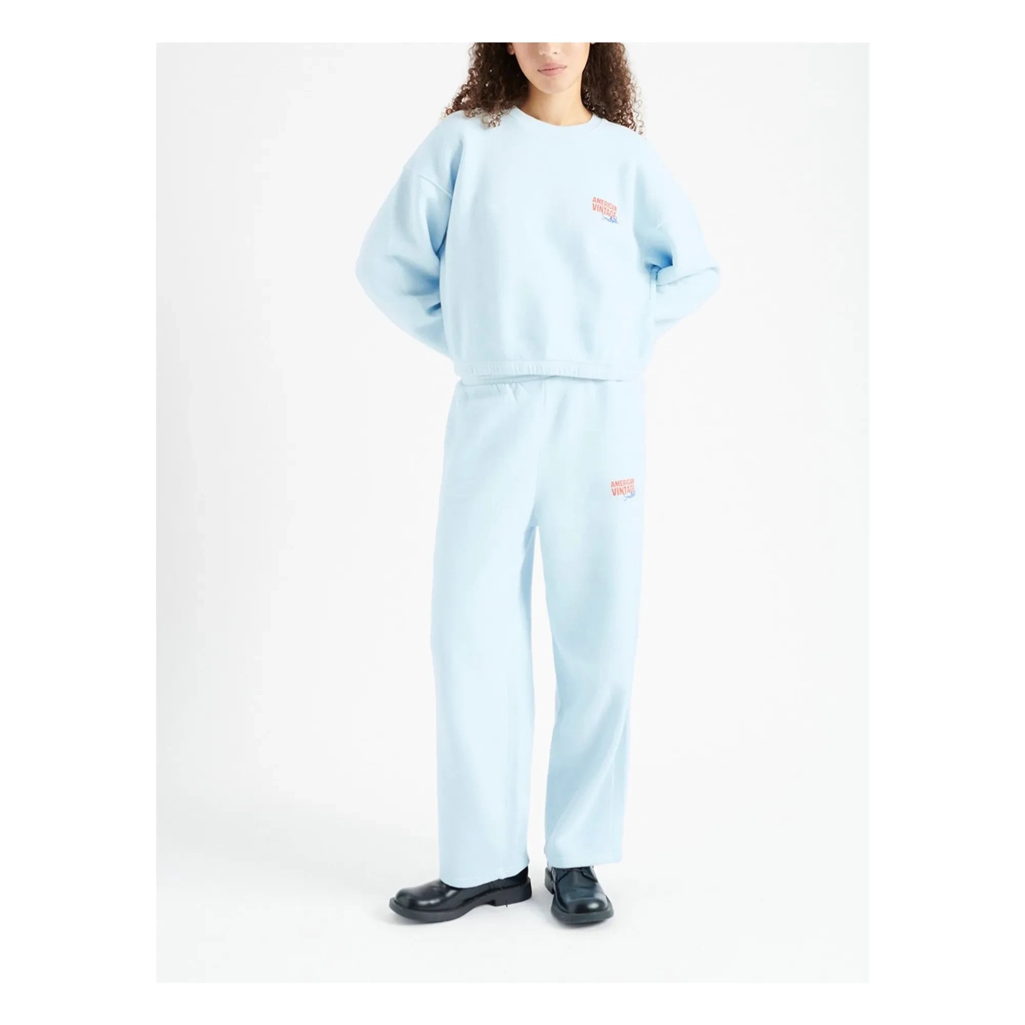 American Vintage - American Vintage X Smallable Kollaboration - Izubird Jogger | Hellblau