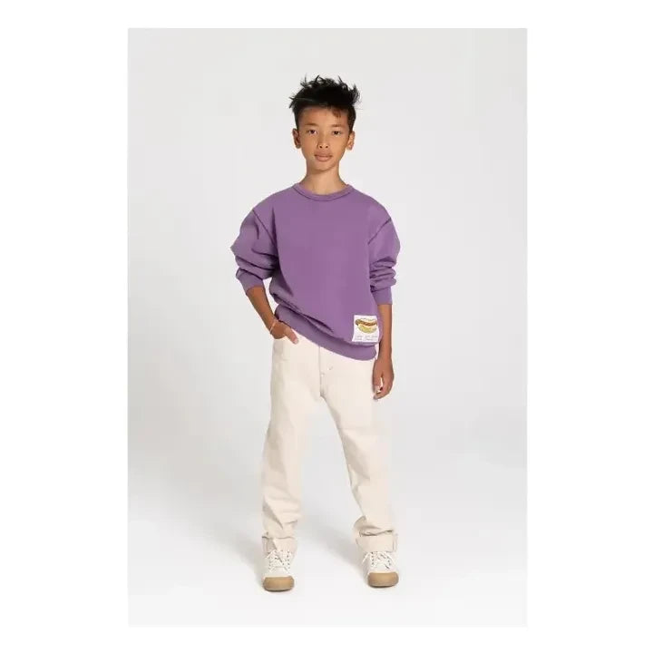 Finger in the nose - Bio-Baumwoll-Sweatshirt | Mauve