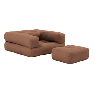 Karup Design - Kinder Würfel Sitzsack | Braun