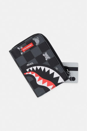 Sprayground - Schwarze Kunstleder-Geldbörse 910W8917NSZ
