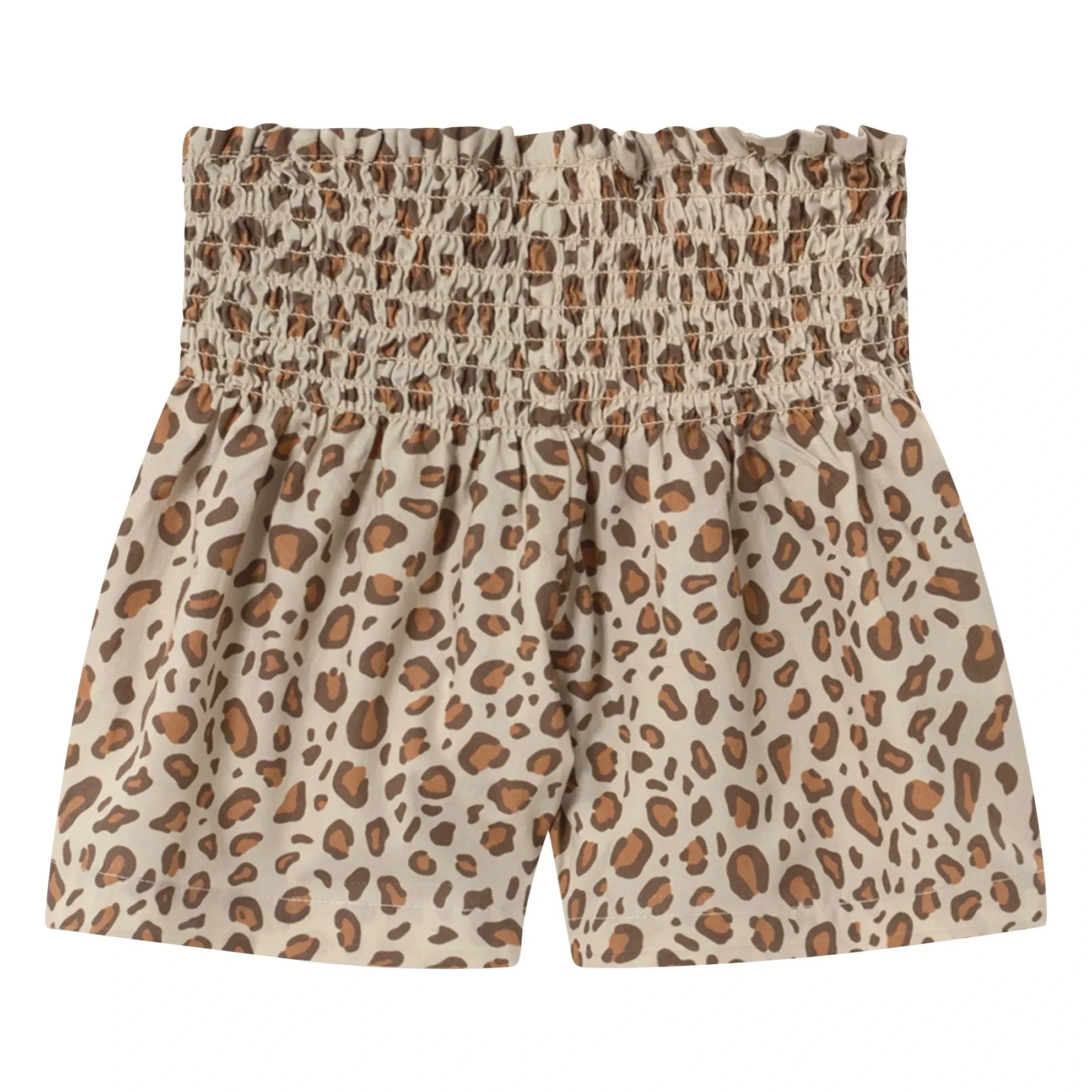 Tinycottons - Leoparden-Shorts | Braun