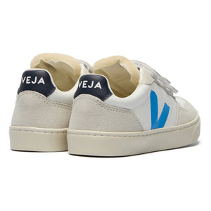 Veja - V-90 Kratzfeste Leder-Sneaker O.T. | Blau