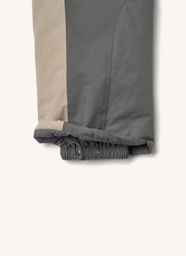 Wheat - Melte Skioveralls aus recycelten Fasern | Grau