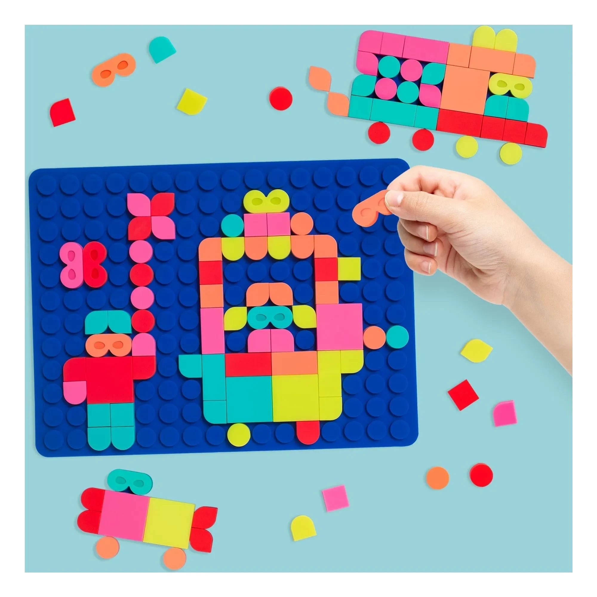 Superpetit - Silipop-Mosaik-Set mit Clip
